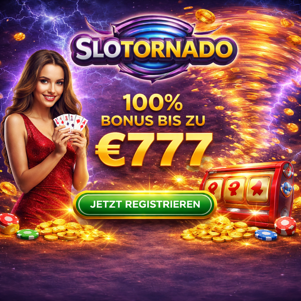 Slotornado Casino mobile App-Oberfläche